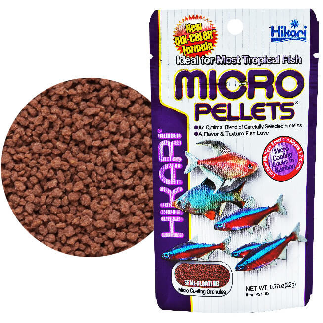 Hikari Micro Pellets 22g - Pokarm dla małych ryb