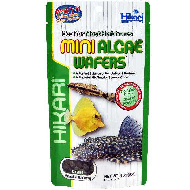 Hikari Mini Algae Wafers 85g Pokarm dla glonojadów
