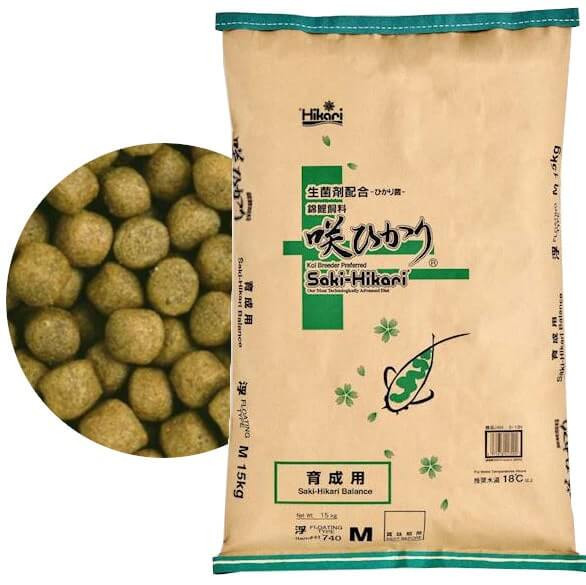 Hikari Saki R Balance Floating M 15 KG Pokarm dla karpi koi