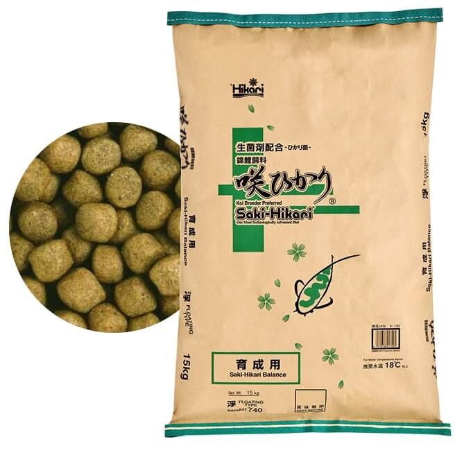Hikari Saki Balance Floating M 15kg Podstawowy pokarm dla koi