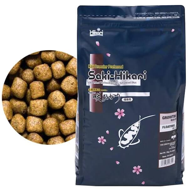 Hikari Saki Growth Floating M 2kg Pokarm dla koi - przyspiesza wzrost
