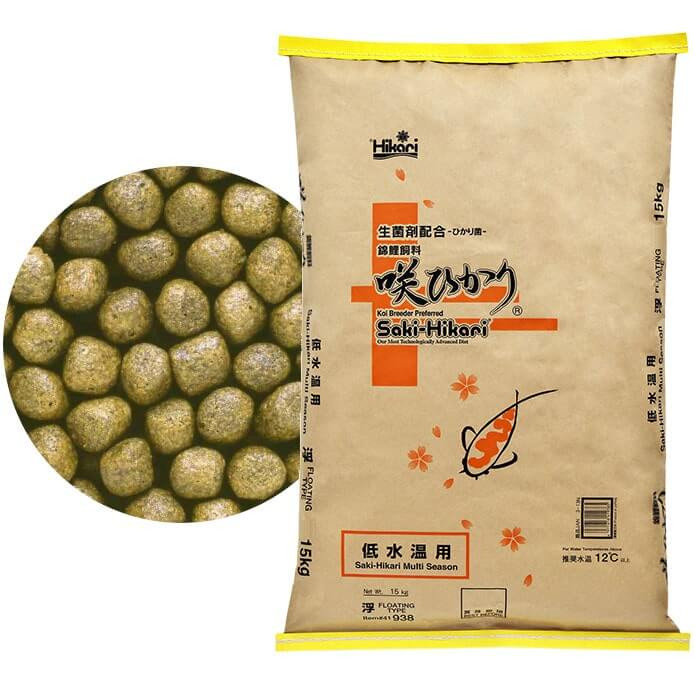 Hikari Saki Multi Season Floating L 15kg Pokarm dla koi w okresie niskich temperatur