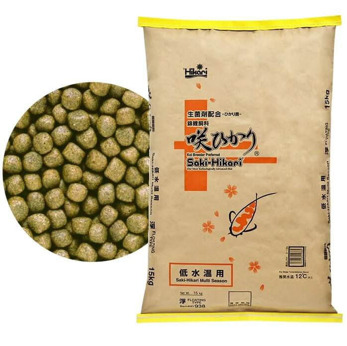 Hikari Saki Multi Season Floating M 15kg Pokarm dla koi w okresie niskich temperatur
