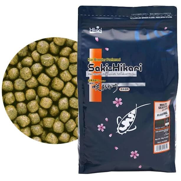 Hikari Saki Multi Season Floating M 2kg Pokarm dla koi w okresie niskich temperatur