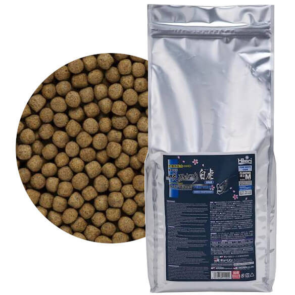 Hikari Saki Pure White Floating M 5kg Pokarm dla koi - wzmiacnia biel