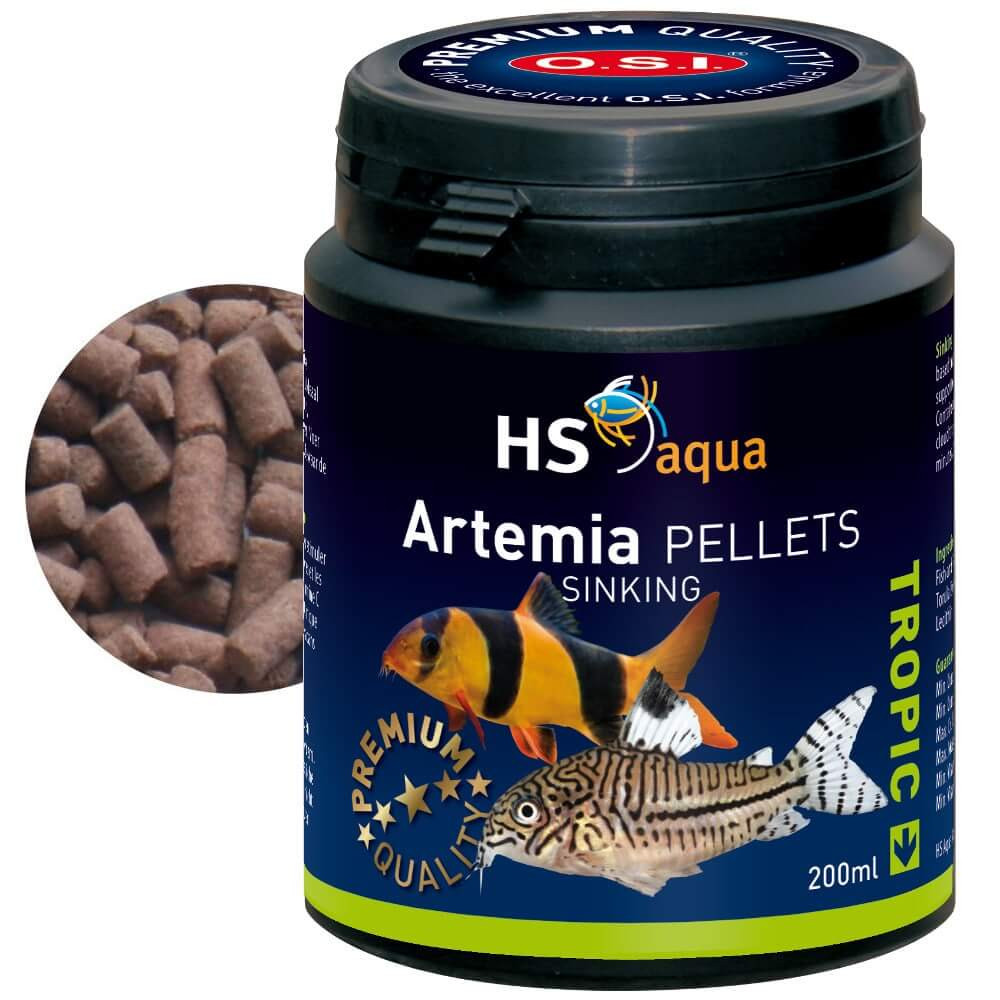 HS O.S.I. Artemia Pellets 200ml - 140g pokarm dla ryb granulat