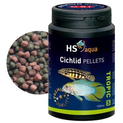 HS O.S.I. Cichlid Pellets S 1000ml - 400g pokarm dla pielęgnic granulat