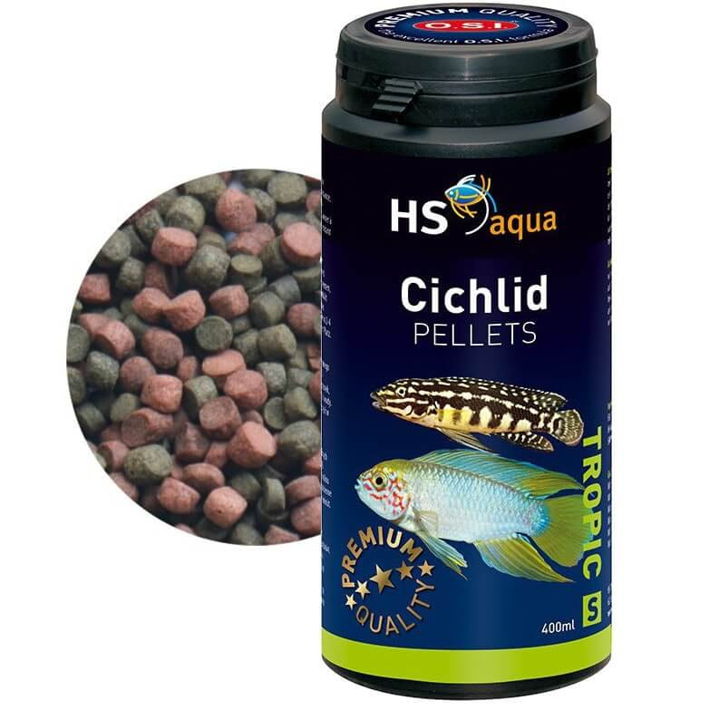 HS O.S.I. Cichlid Pellets S 400ml - 160g pokarm dla pielęgnic granulat
