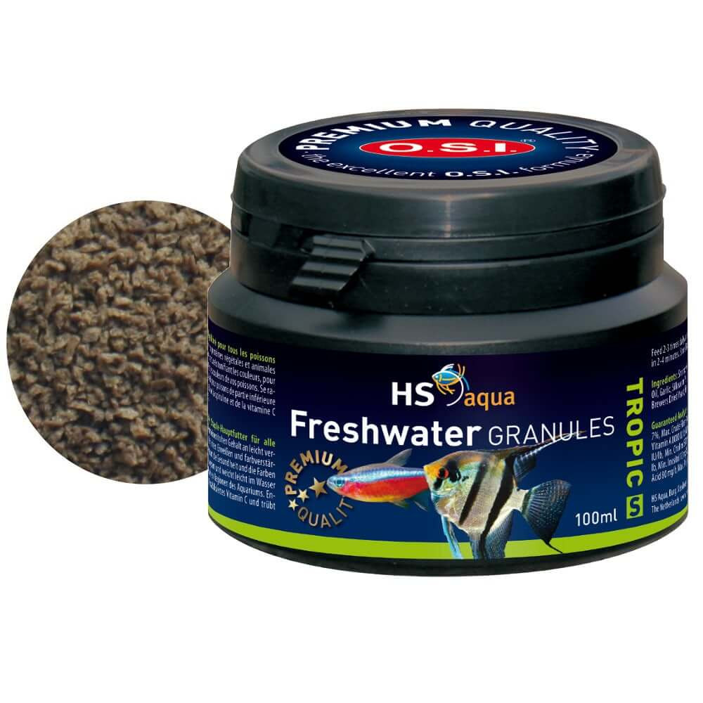 HS O.S.I. Freshwater granulat S 100ml - 45g pokarm dla ryb