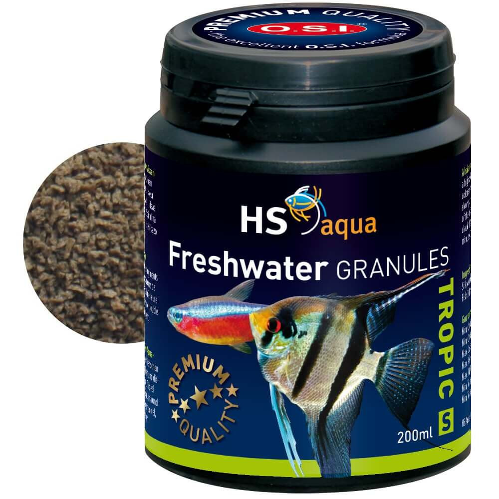 HS O.S.I. Freshwater granulat S 200ml - 90g pokarm dla ryb