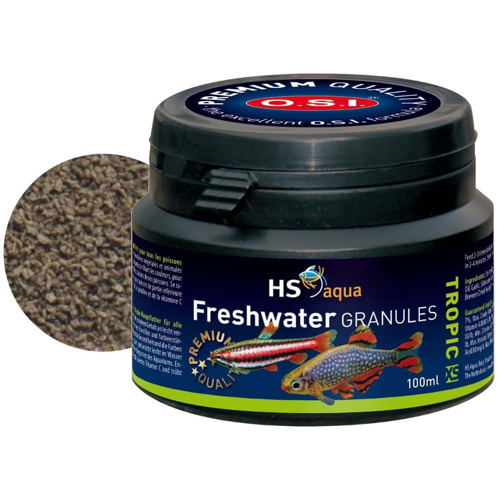 HS O.S.I. Freshwater granulat XS 100ml - 60g pokarm dla ryb