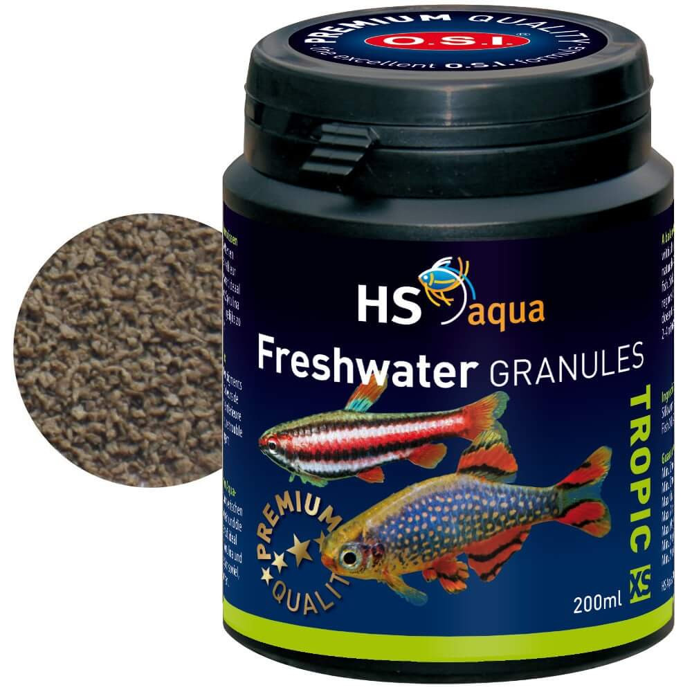 HS O.S.I. Freshwater granulat XS 200ml - 120g pokarm dla ryb
