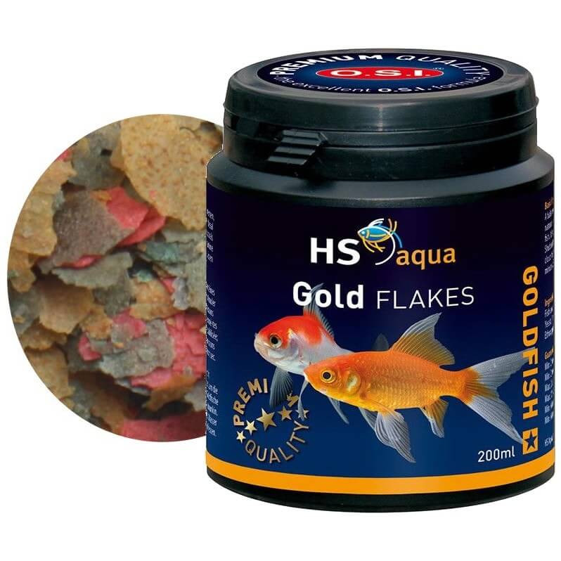 HS O.S.I. Gold Flakes 200ml - 35g pokarm dla złotych rybek płatki