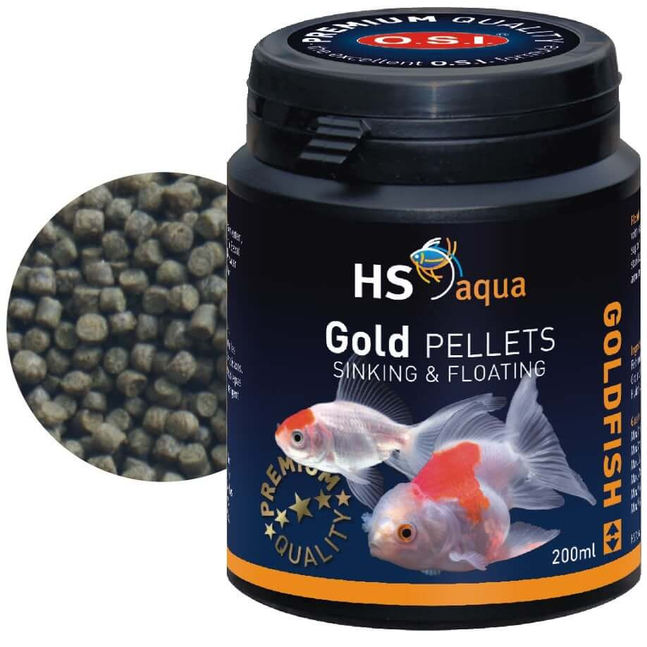HS O.S.I. Gold Pellets 200ml - 90g pokarm dla złotych rybek granulat