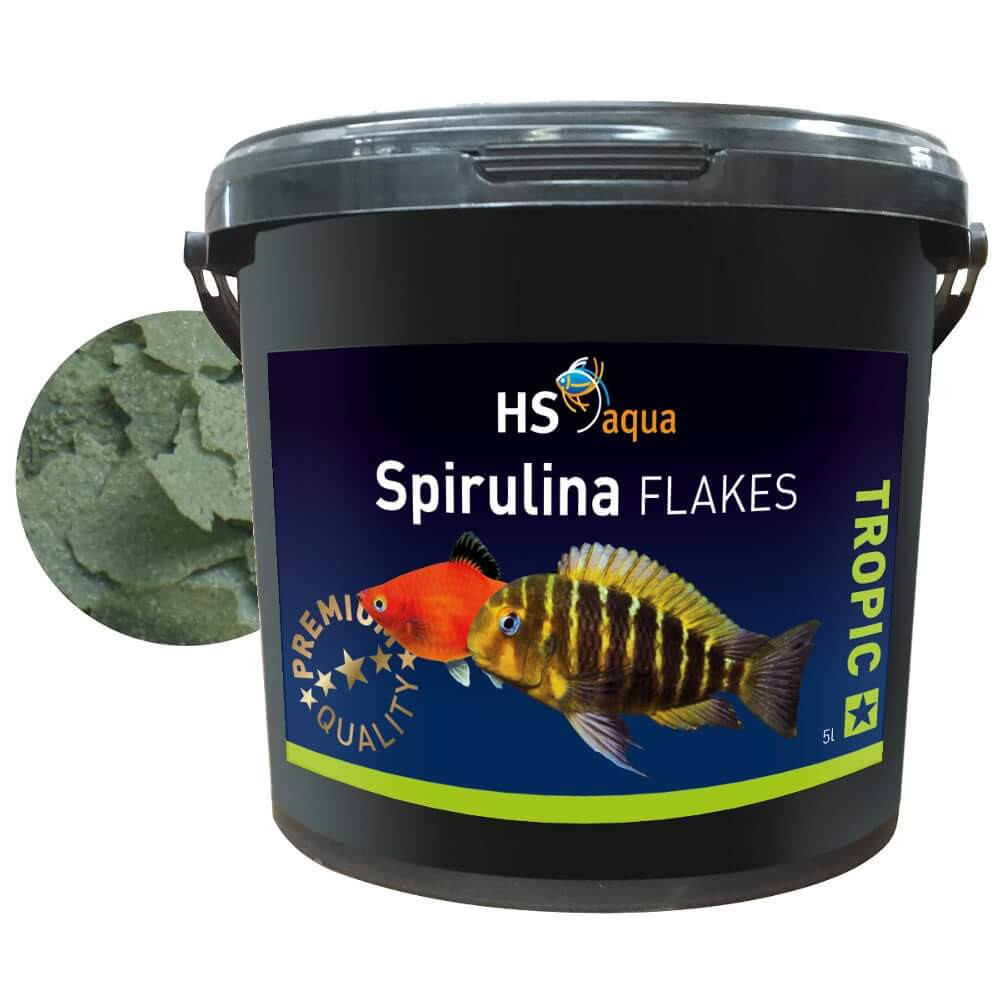 HS OSI Spirulina Flakes 5L Pokarm dla ryb płatki