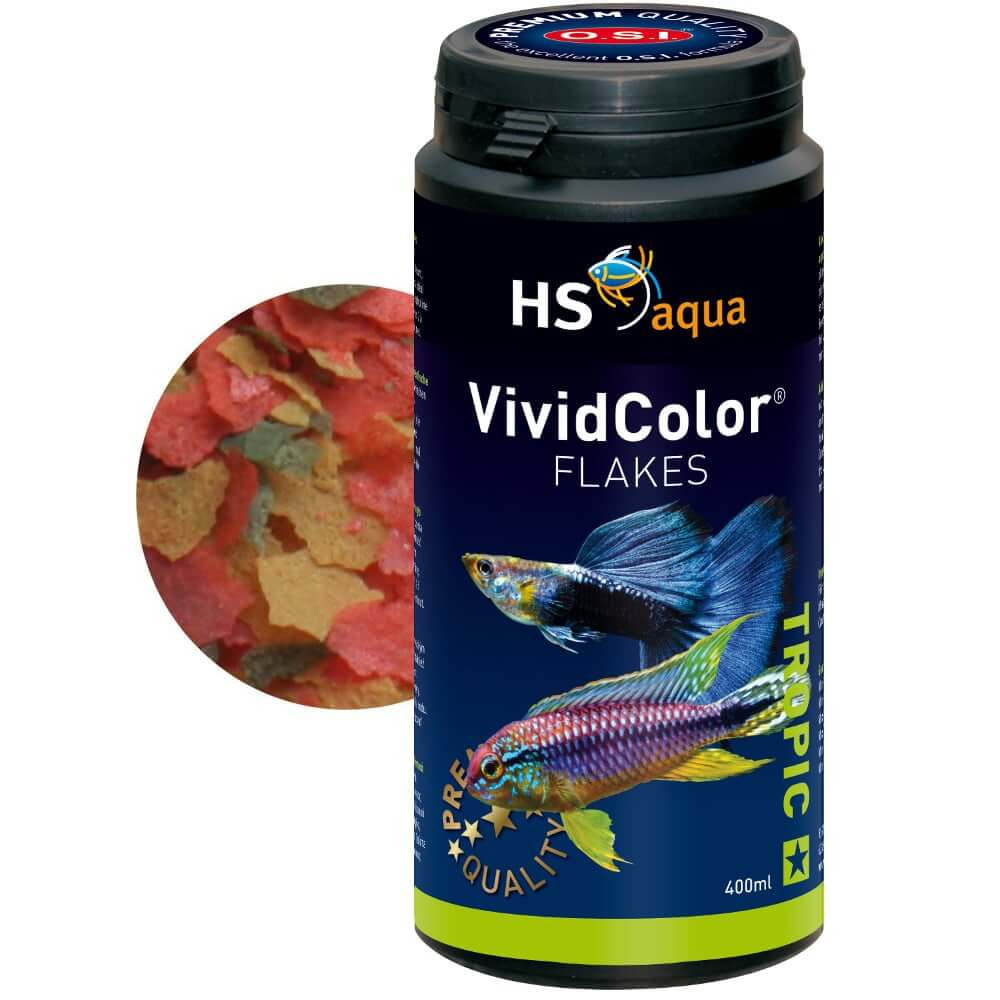 HS O.S.I. Vivid Color Flakes 400ml - 70g pokarm dla ryb płatki
