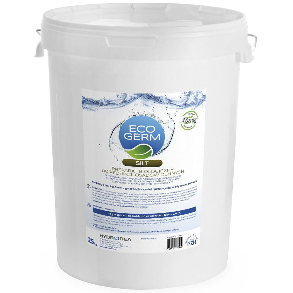 Hydroidea EcoGerm Silt 25kg Bio-starter bakterie do oczka wodnego