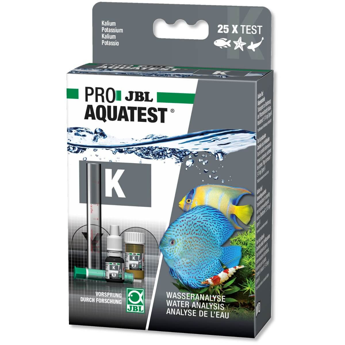 JBL ProAquaTest K potas - kompletny test