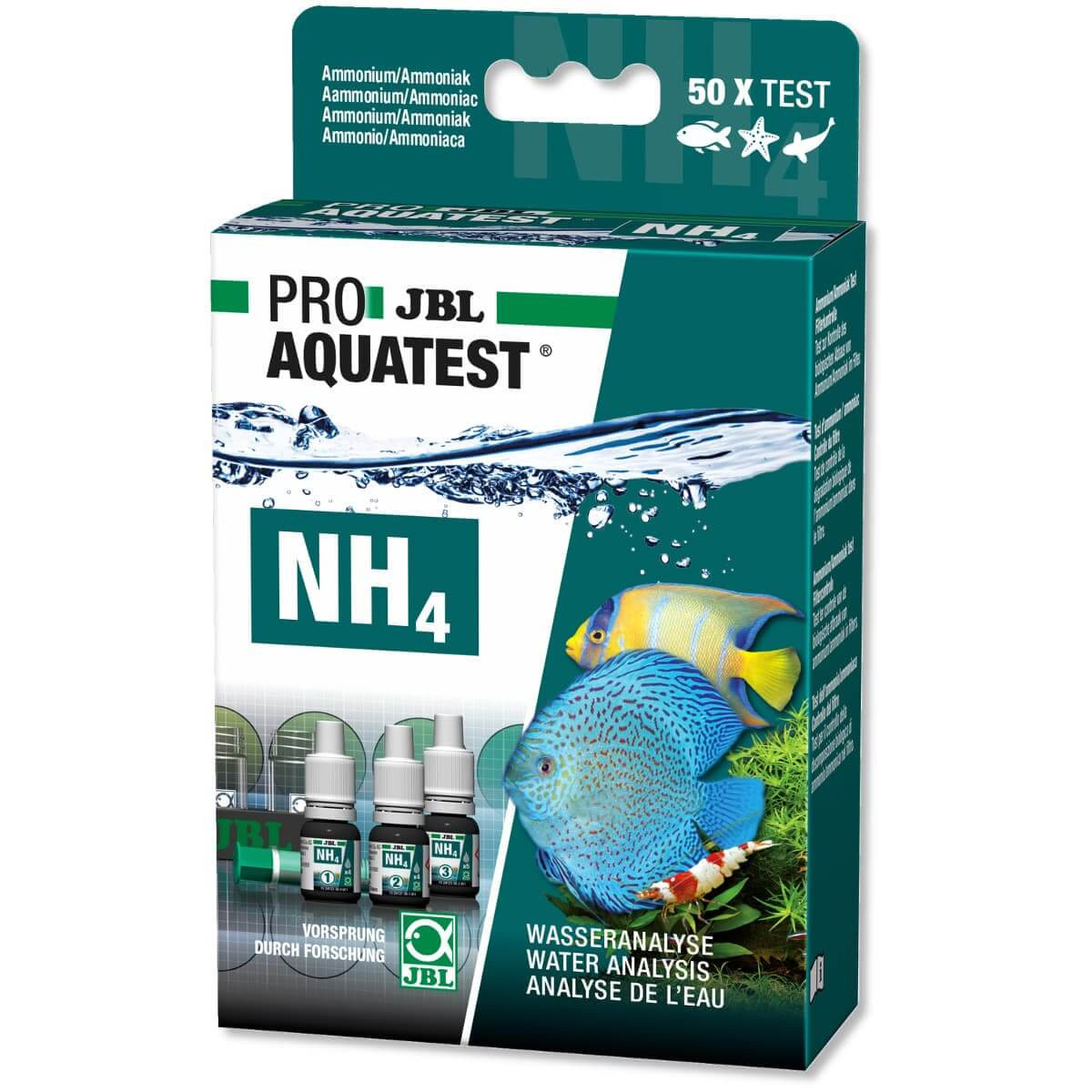 JBL PROAQUATEST TEST NH4 - KOMPLETNY TEST AMONOWY