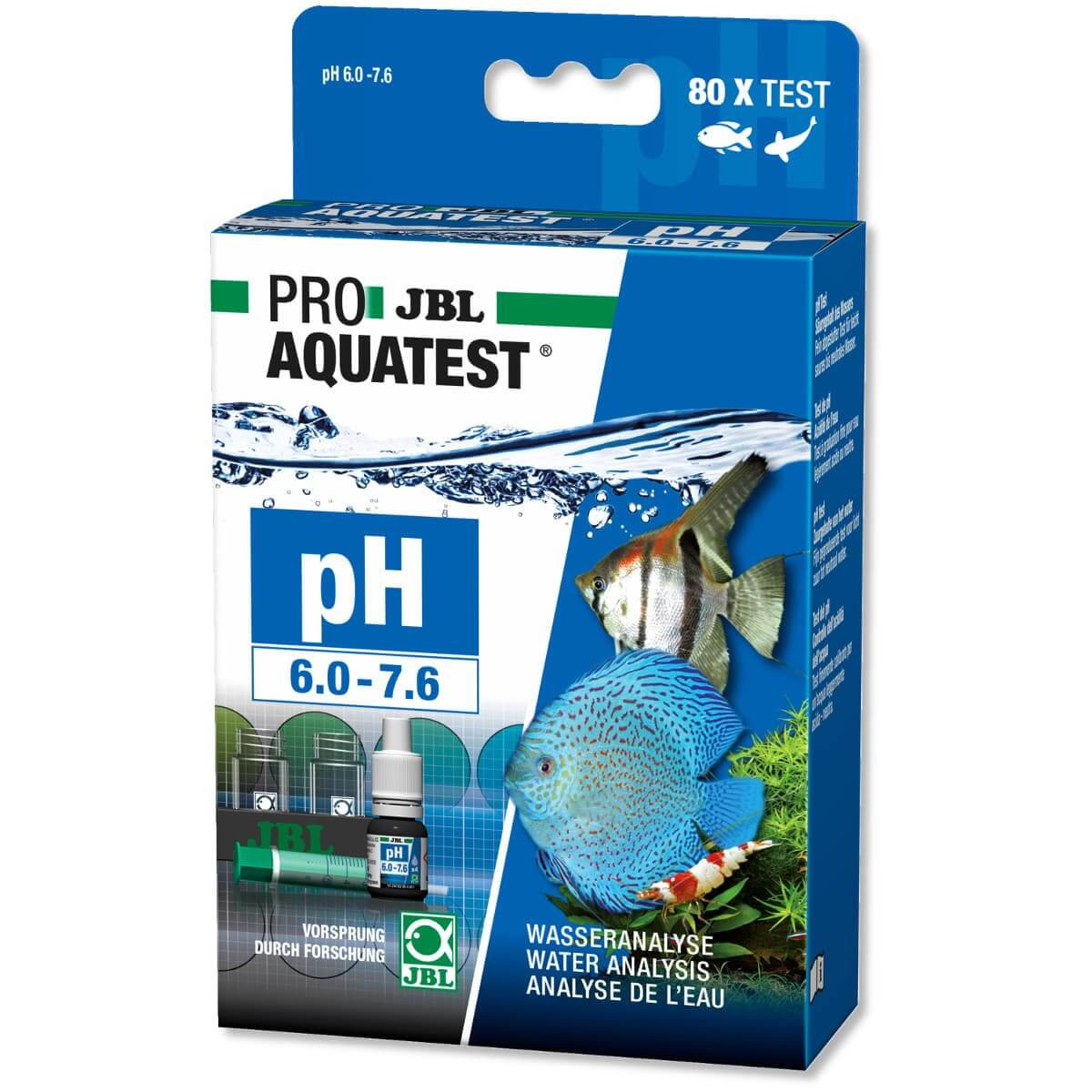 JBL PROAQUATEST TEST PH 6.0-7.6 - KOMPLETNY ZESTAW 