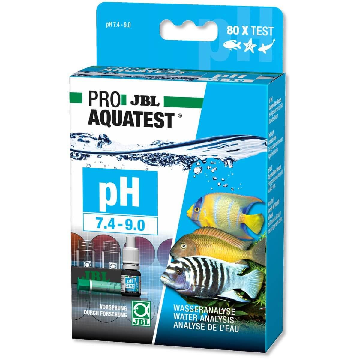 JBL PROAQUATEST TEST PH 7.4-9.0 - KOMPLETNY ZESTAW 
