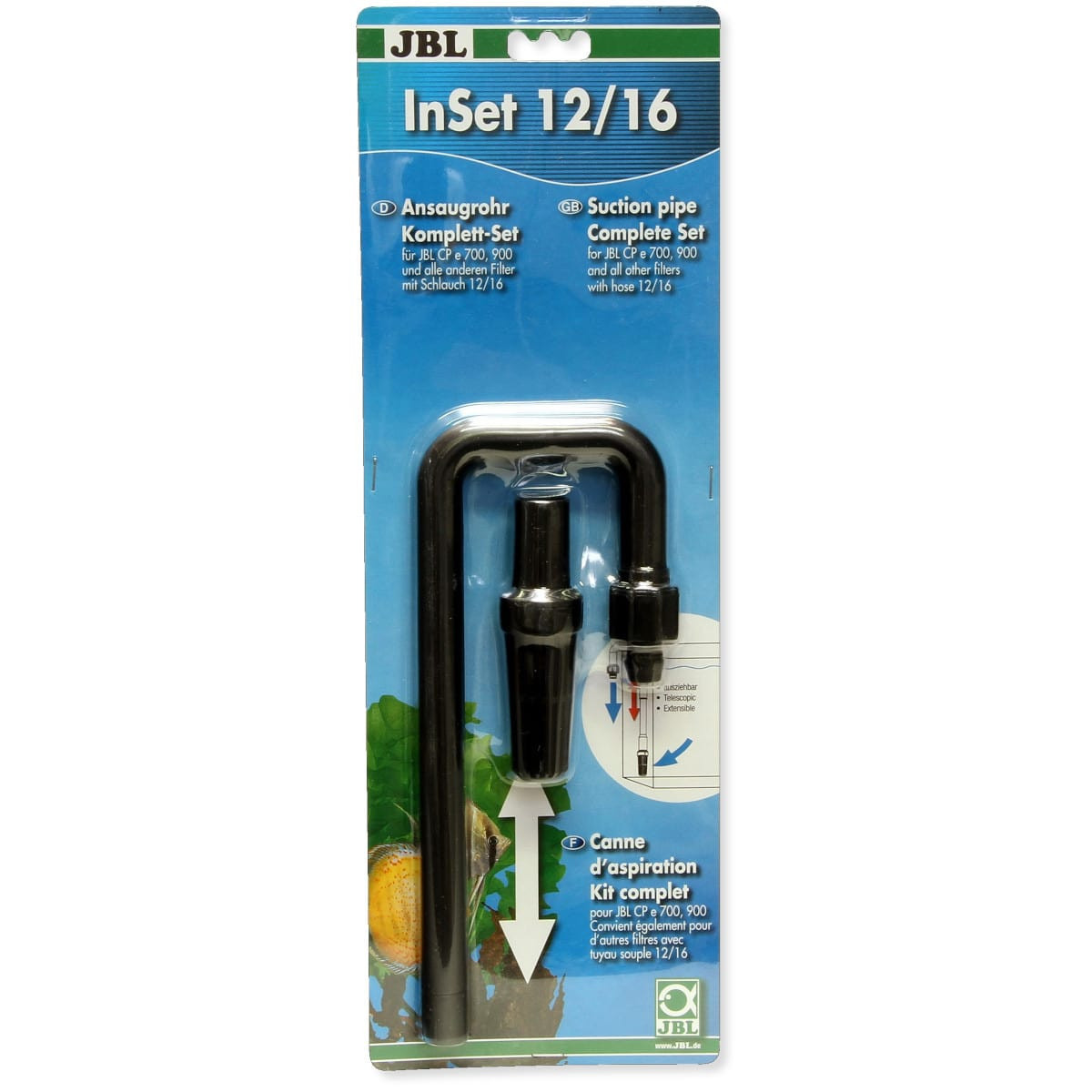 JBL InSet 12/16 - rurka zasysająca do filtra