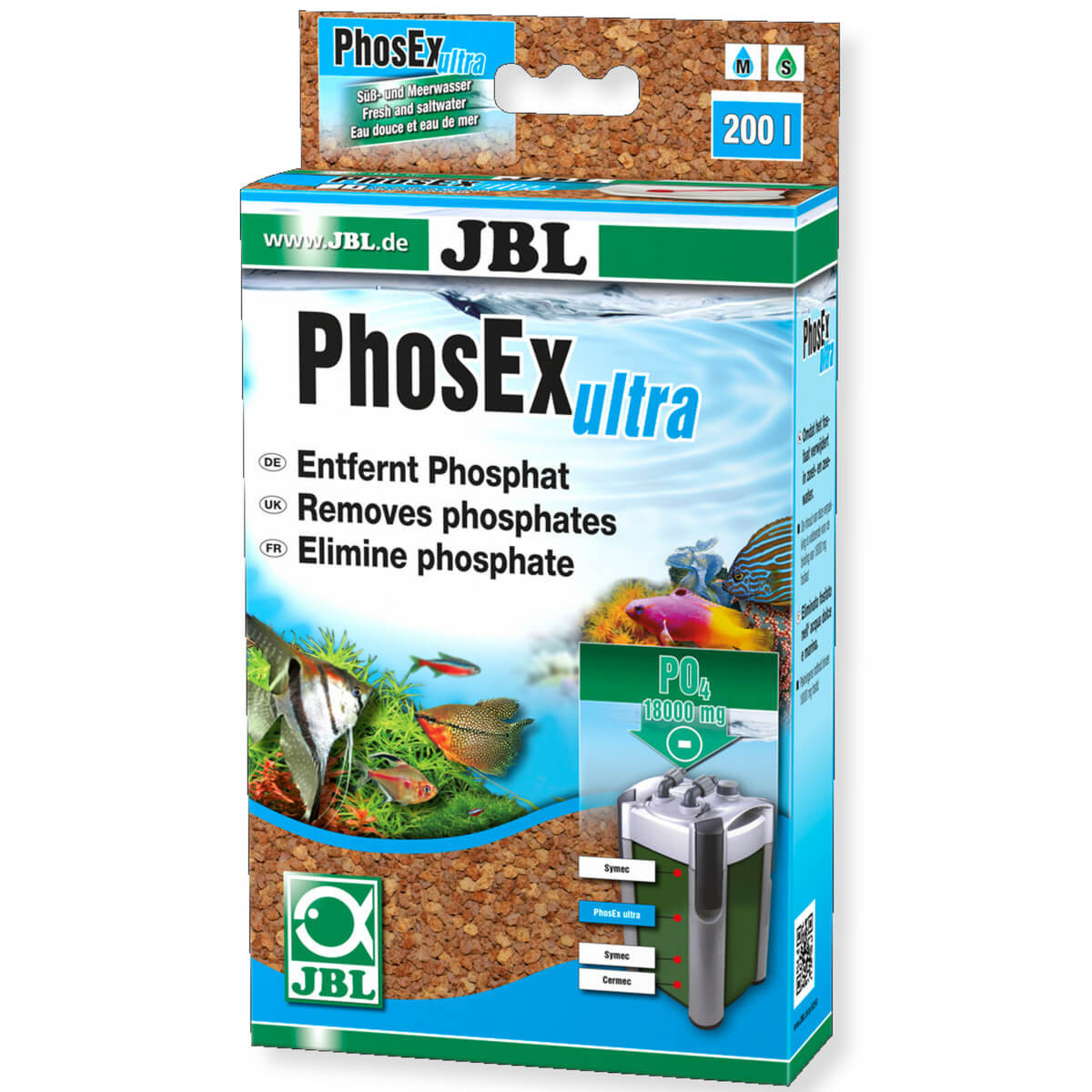 JBL PhosEx Ultra - Usuwa fosforany wkład do filtra