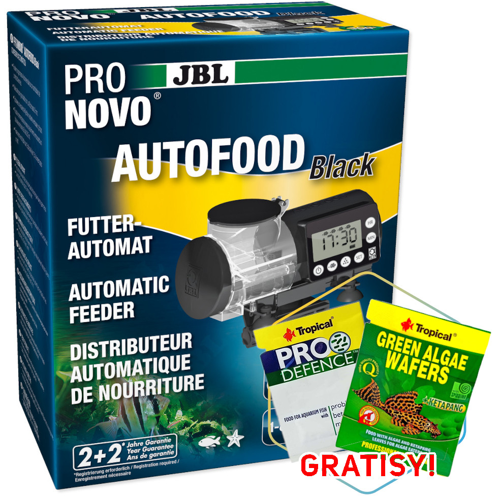 JBL Pronovo AutoFood Black - Karmnik automatyczny + gratisy