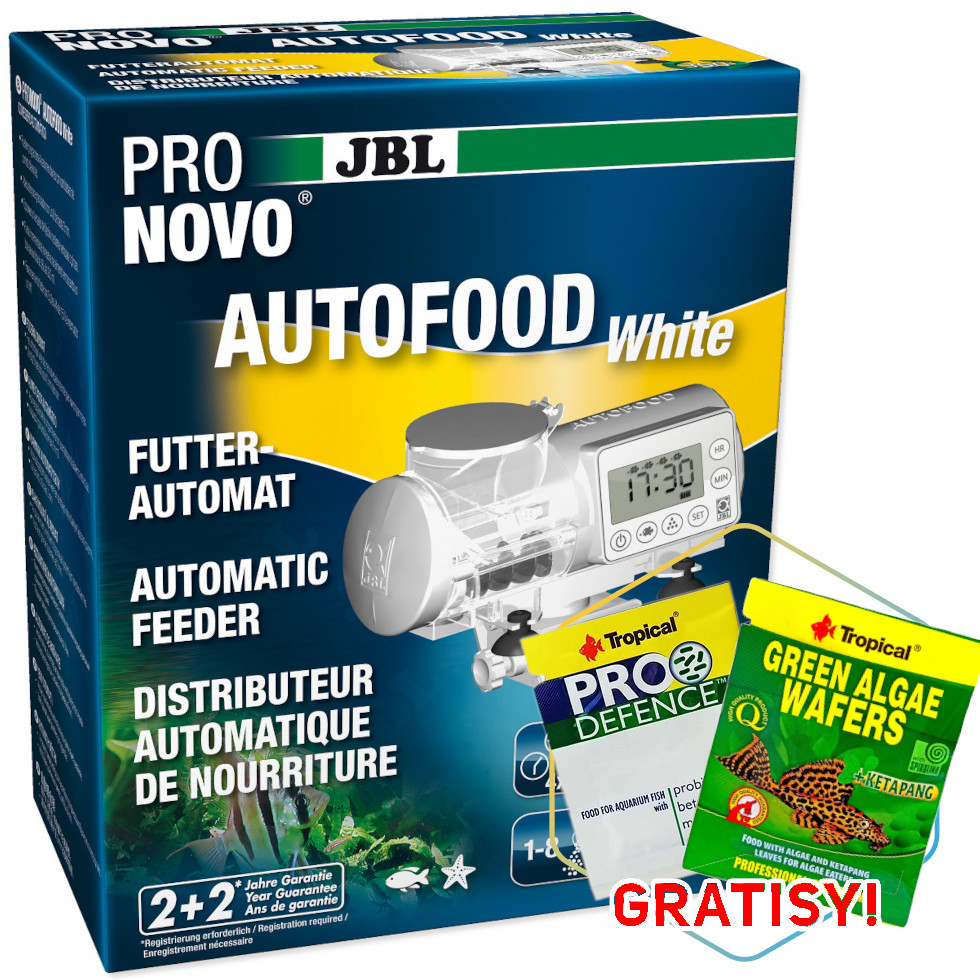 JBL Pronovo AutoFood White - Karmnik automatyczny + gratisy