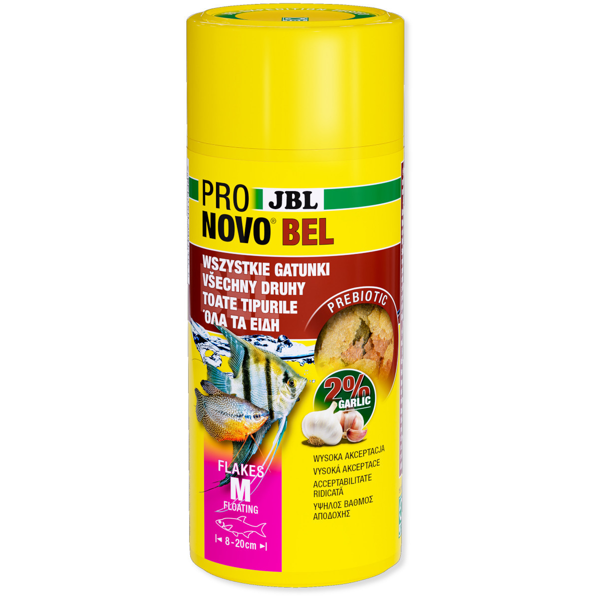 JBL Pronovo Bel Flakes M 250ml - 45g Pokarm dla ryb