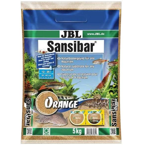 JBL Sansibar Orange 5kg Pomarańczowy piasek do akwarium