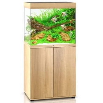 Juwel Lido 200 2x Helialux Spectrum Zestaw akwarium + szafka jasne drewno