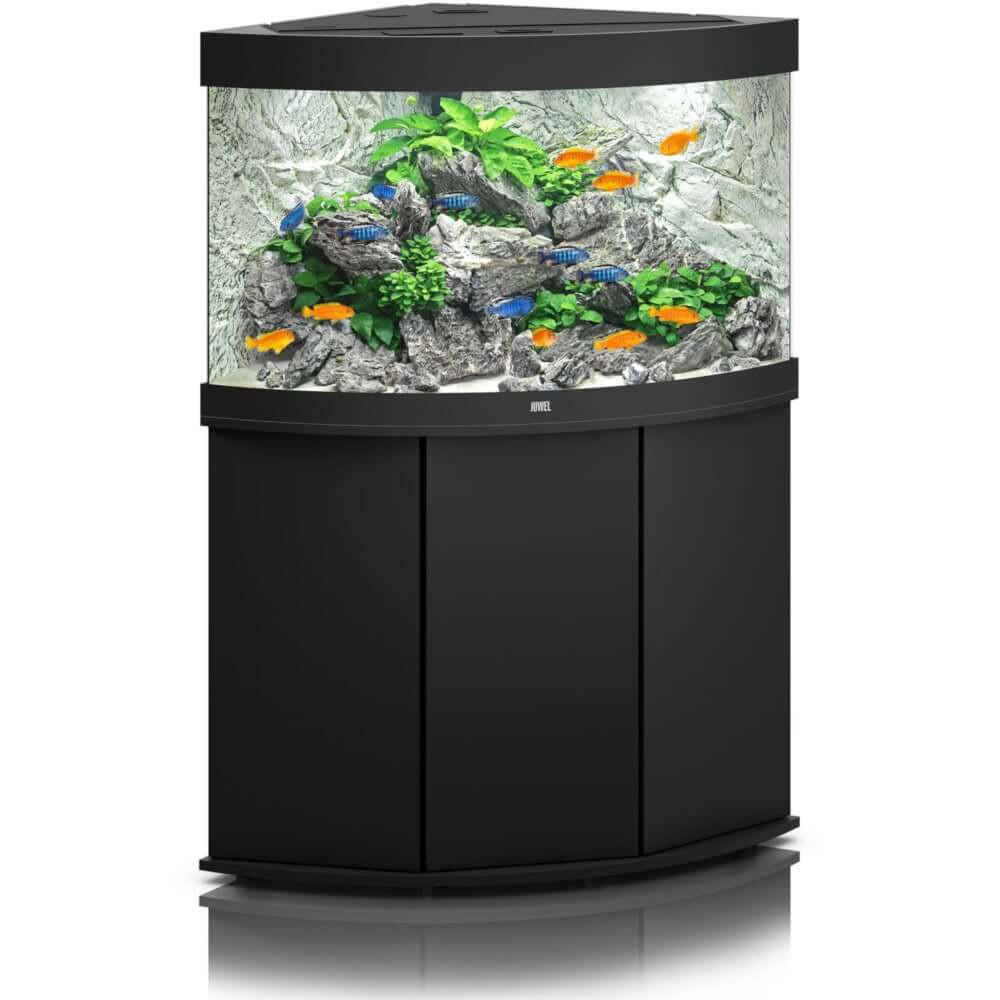 Juwel komplet Trigon 190 LED czarny zestaw + szafka