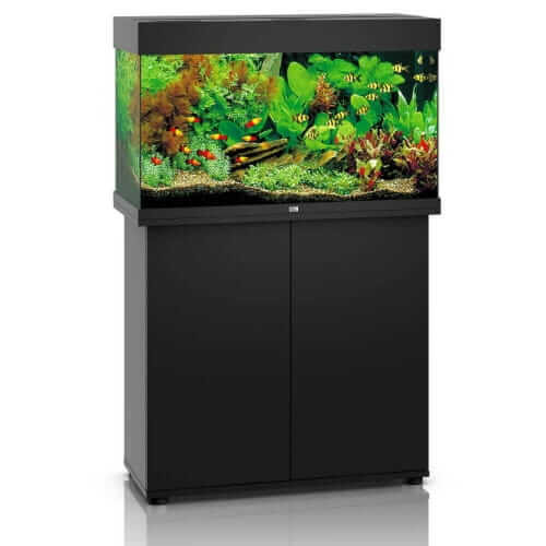 JUWEL RIO 125 HELIALUX SPECTRUM ZESTAW AKWARIUM + SZAFKA CZARNY