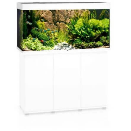 Juwel Rio 350 LED akwarium zestaw biały + szafka