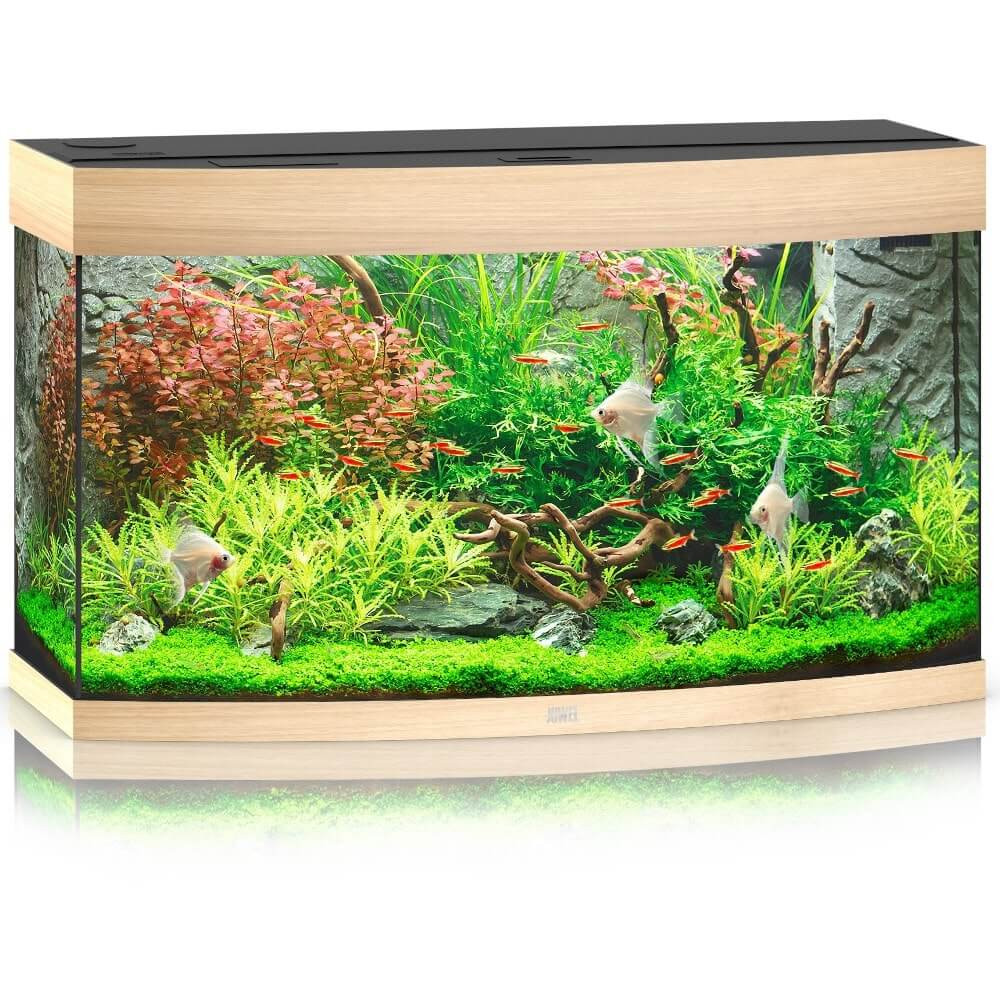 Juwel Vision 180 Helialux Spectrum - zestaw akwarium jasne drewno