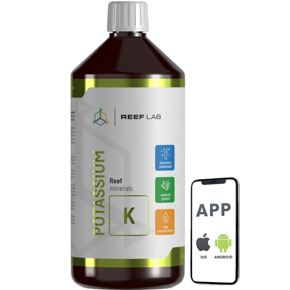 Reef Reef Minerals Potassium [K] 1L Potas do akwarium morskiego
