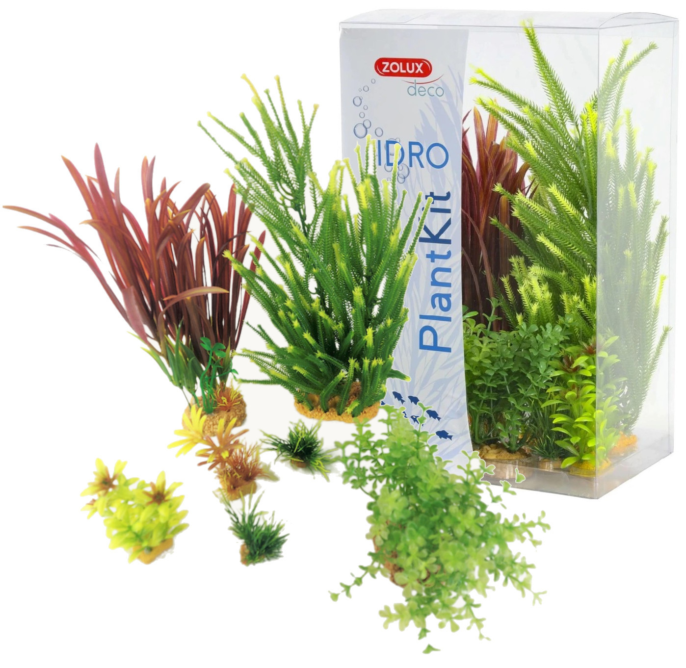 Zolux PlantKit IDRO nr 4 Roślina sztuczna do akwarium 7szt