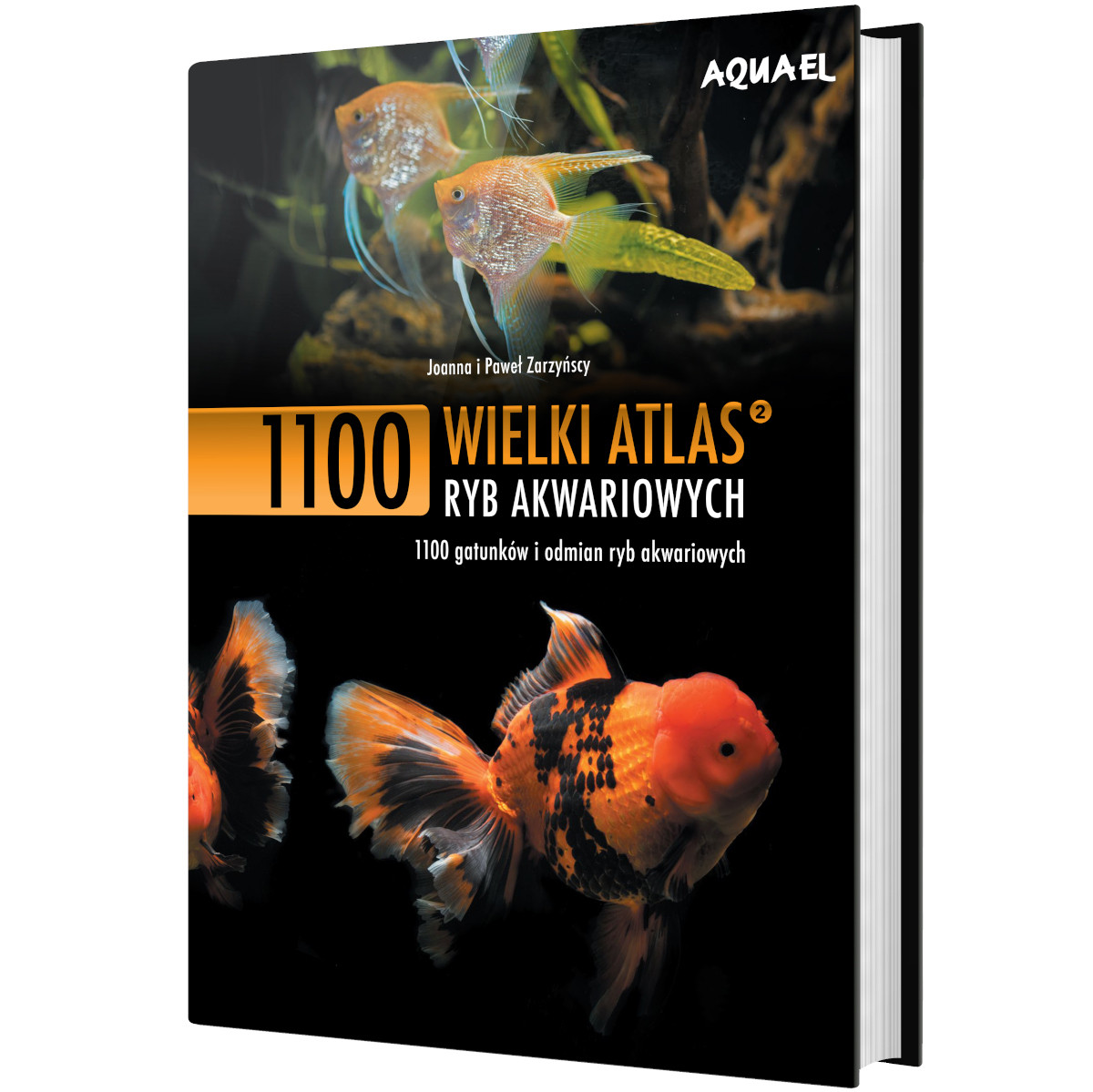 Książka "1100 Wielki Atlas Ryb Akwariowych" - Encyklopedia