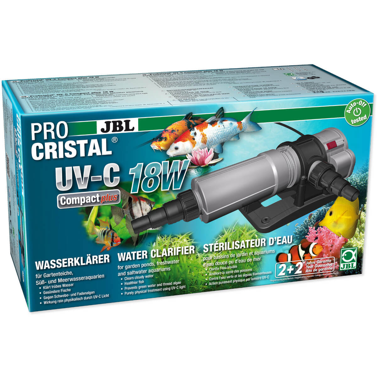 JBL ProCristal UV-C 18W Compact Lampa UV niemiecka jakość!