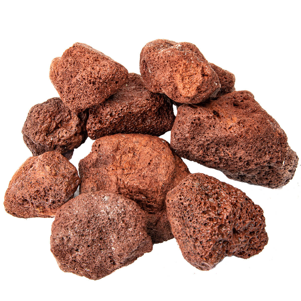 Lawa czerwona 1kg - Skała do akwarium