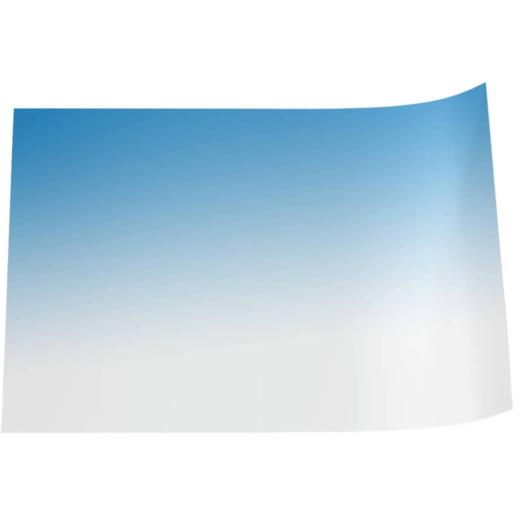 Lightground Folia gradientowa 150x60 niebiesko-biała do tła podświetlanego