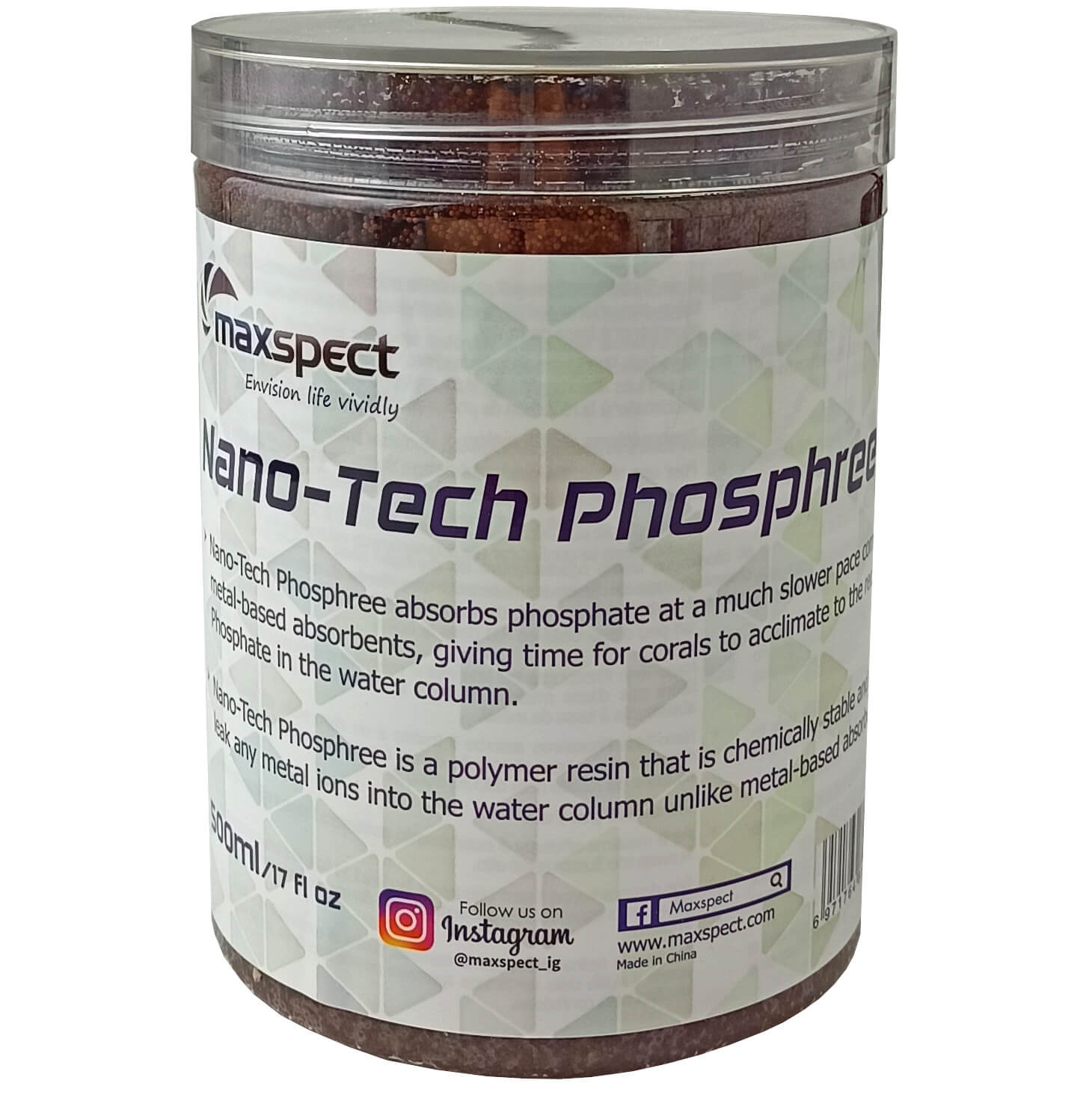 Maxspect Nano-Tech Phosphree 500ml Pochłania fosforany PO4