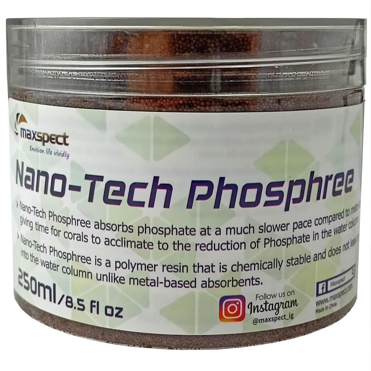 Maxspect Nano-Tech Phosphree 250ml Pochłania fosforany PO4