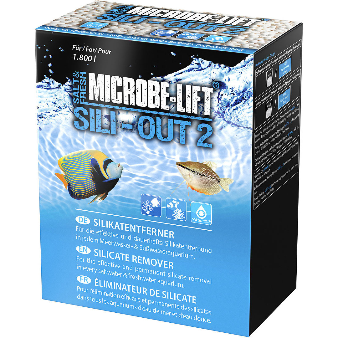Microbe-Lift Sili-Out 2 1000ml - 720g wkład usuwa krzemiany