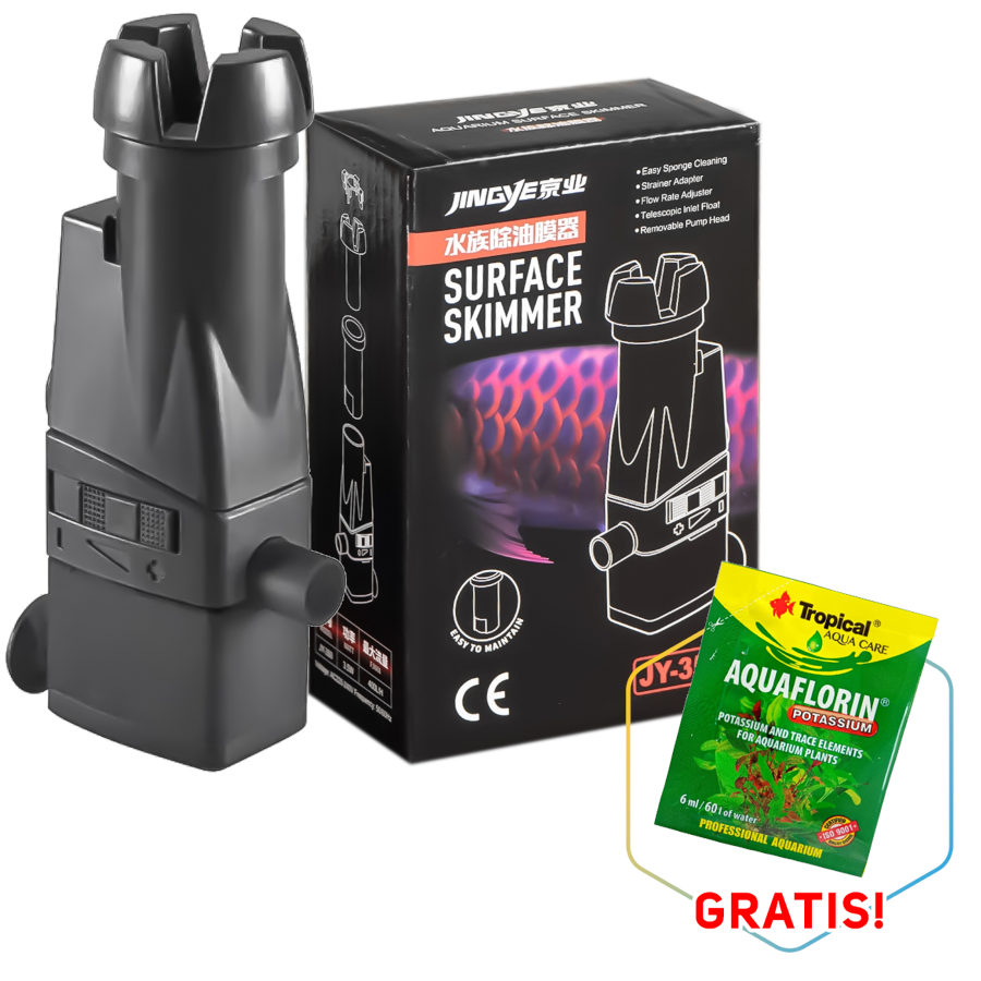 Jingye Surface Skimmer 350 - Filtr powierzchniowy + gratis