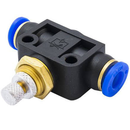 Nattec TCO Zaworek precyzyjny CO2 z szybkozłączkami