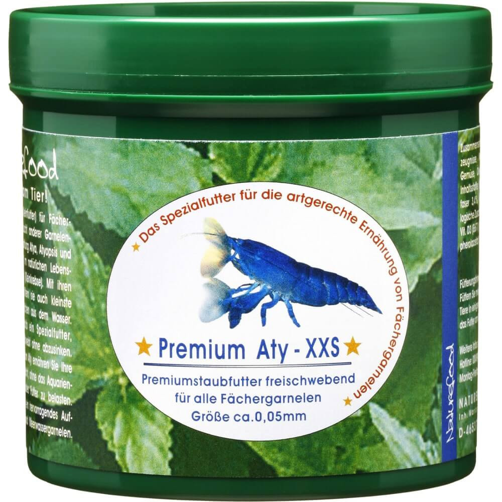Naturefood Premium Aty XXS 615ml - 220g pokarm dla krewetek