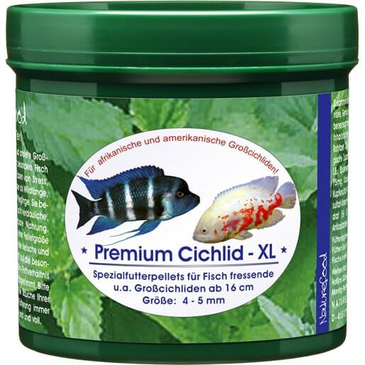 Naturefood Premium Cichlid XL 140g pokarm dla pielęgnic