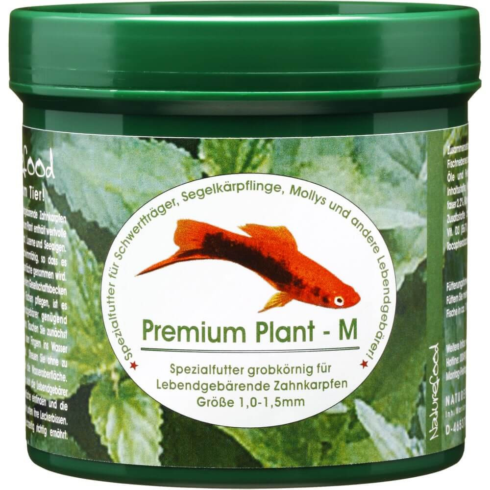Naturefood Premium Plant M 130ml - 45g pokarm podstawowy dla ryb